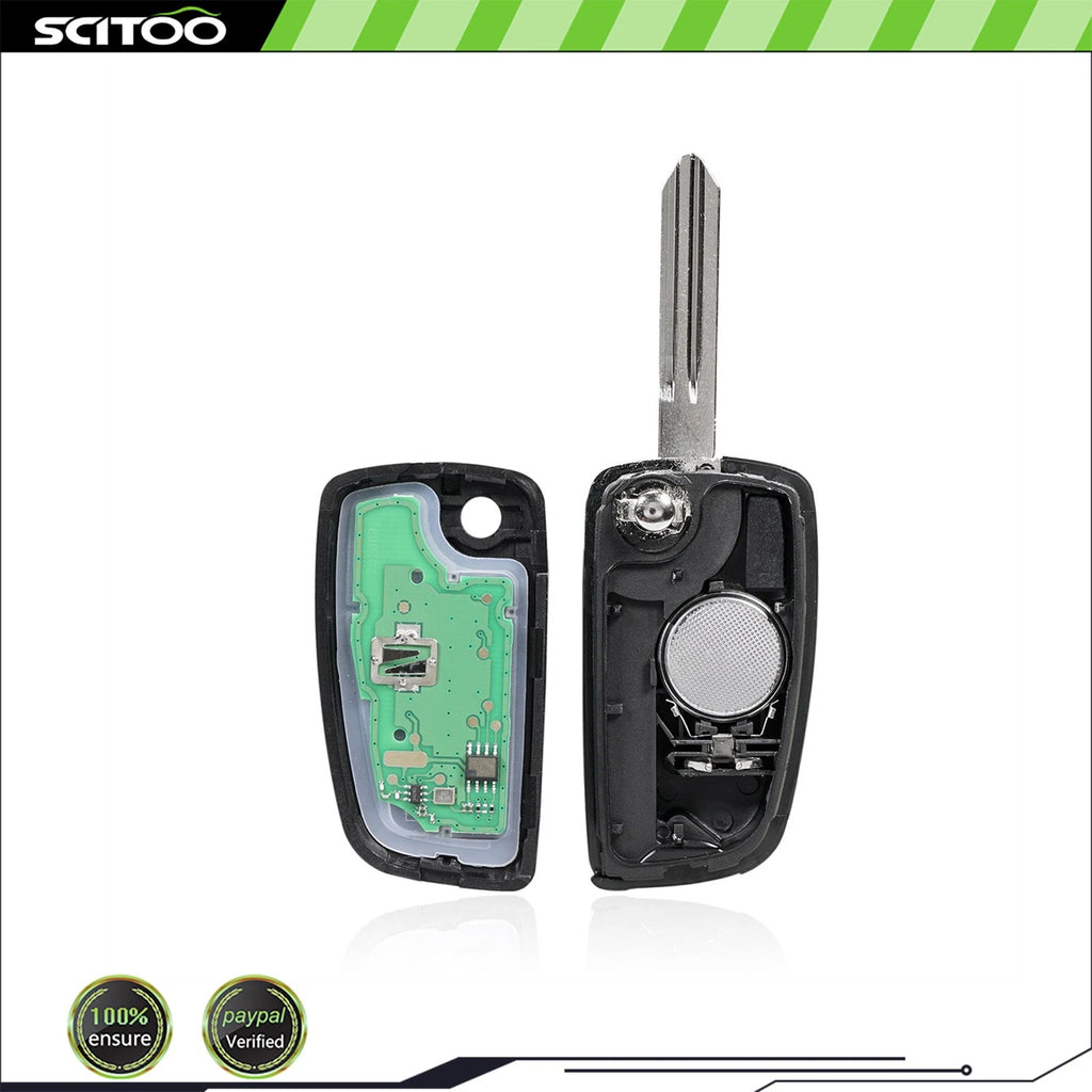 2Pcs Remote Key Fob for Nissan Murano (2003–2008) KBRASTU15