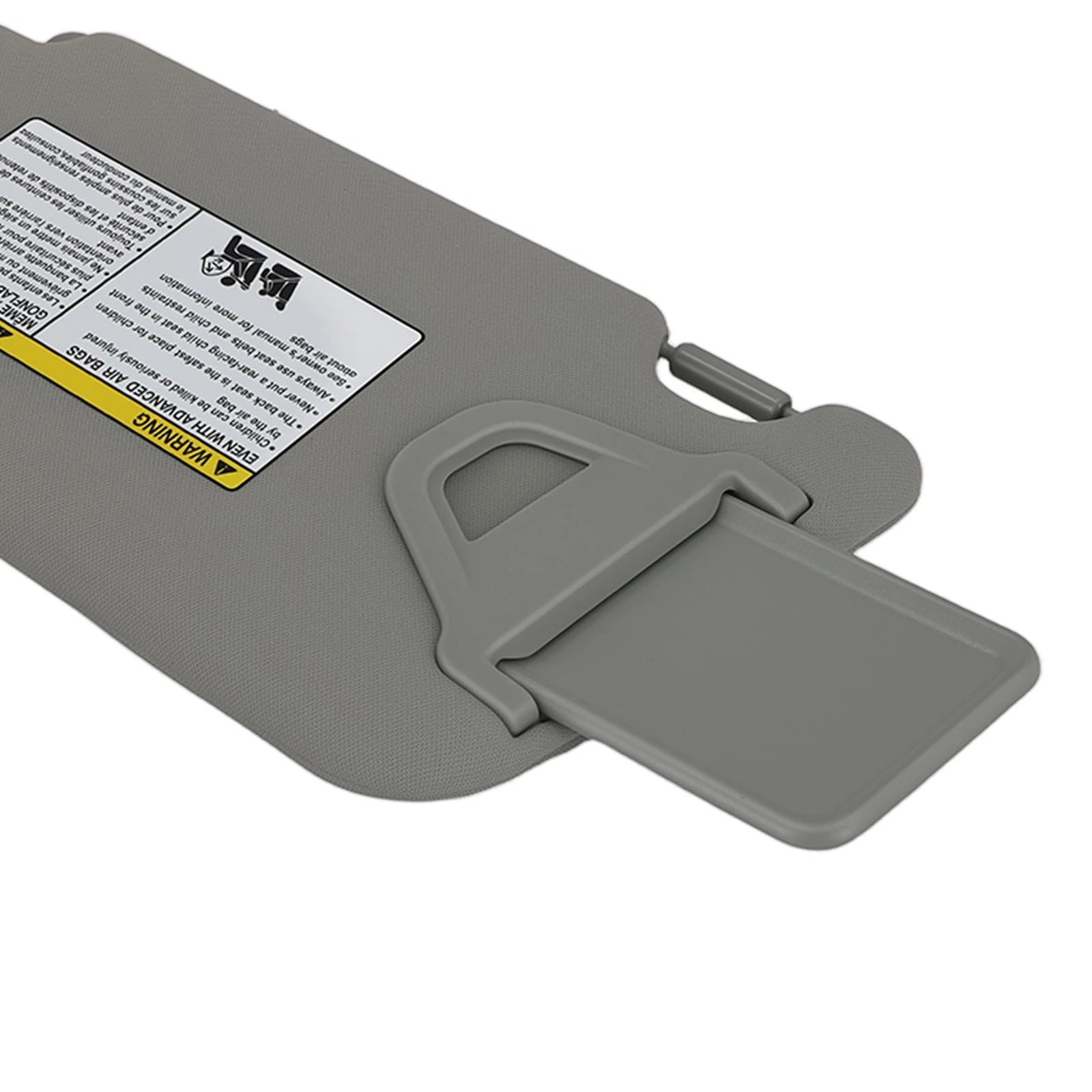 Right Gray Sun Visor for Nissan Sentra (2013–2019) 964003SG8A