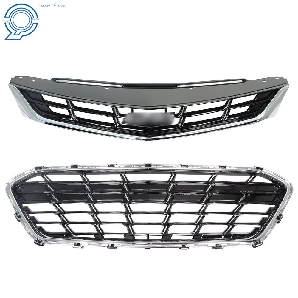Front Bumper Grille for Chevy Cruze (2016–2019) 84009674 Black
