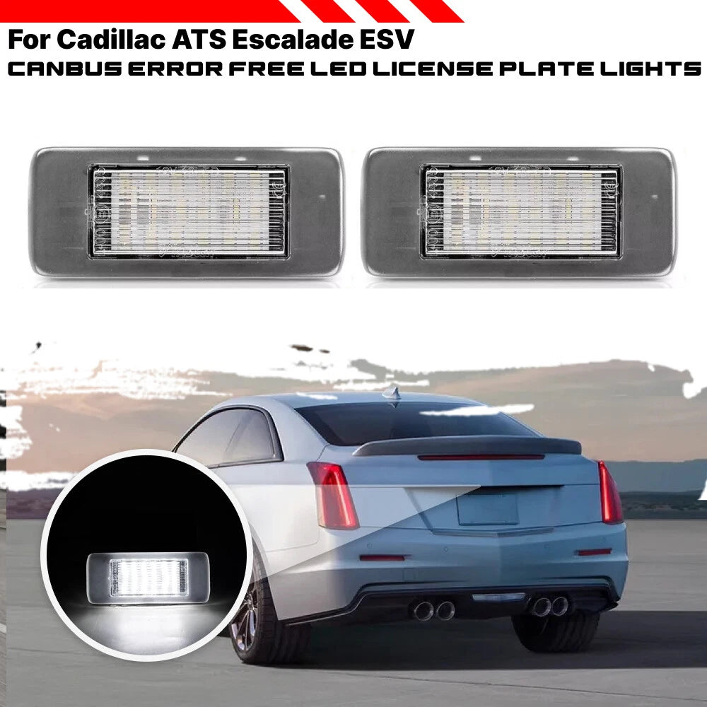 LED License Plate Light for Cadillac ATS (2015–2019)