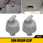 Pair Sun Visor Retainer Clips for Nissan Murano Rogue Teana Pathfinder