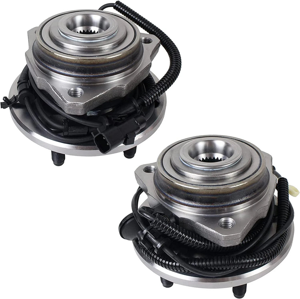 2X Front Wheel Hub & Bearings for Jeep Liberty (2002–2007)