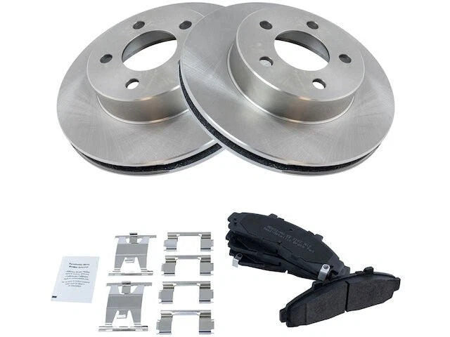 Front Brake Pad and Rotor Kit for Mazda B4000 (1998–2002) RK699NT