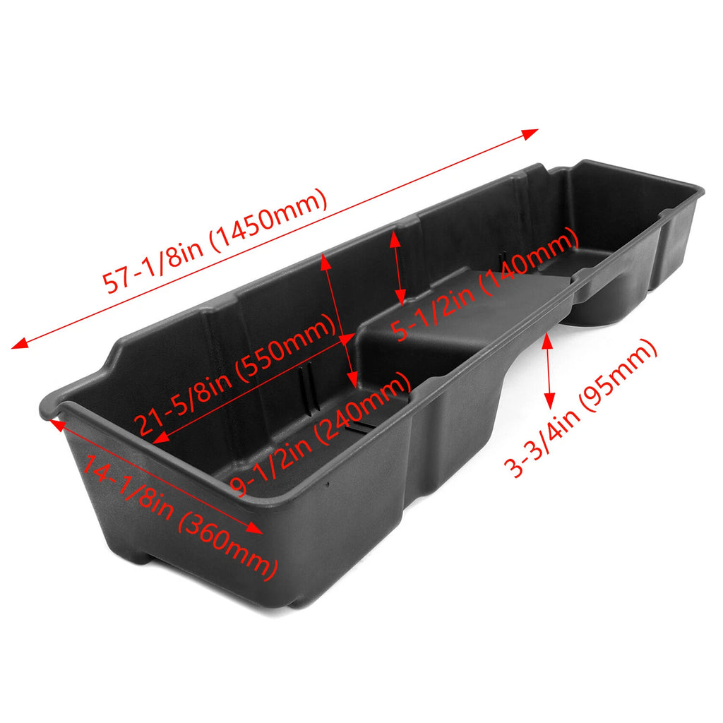 Under Seat Storage Box for Chevy GMC Silverado Sierra (1999–2006)