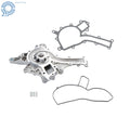 Water Pump with Gasket for Mercedes Benz C320, ML320, SL500, E320 (2001–2005)