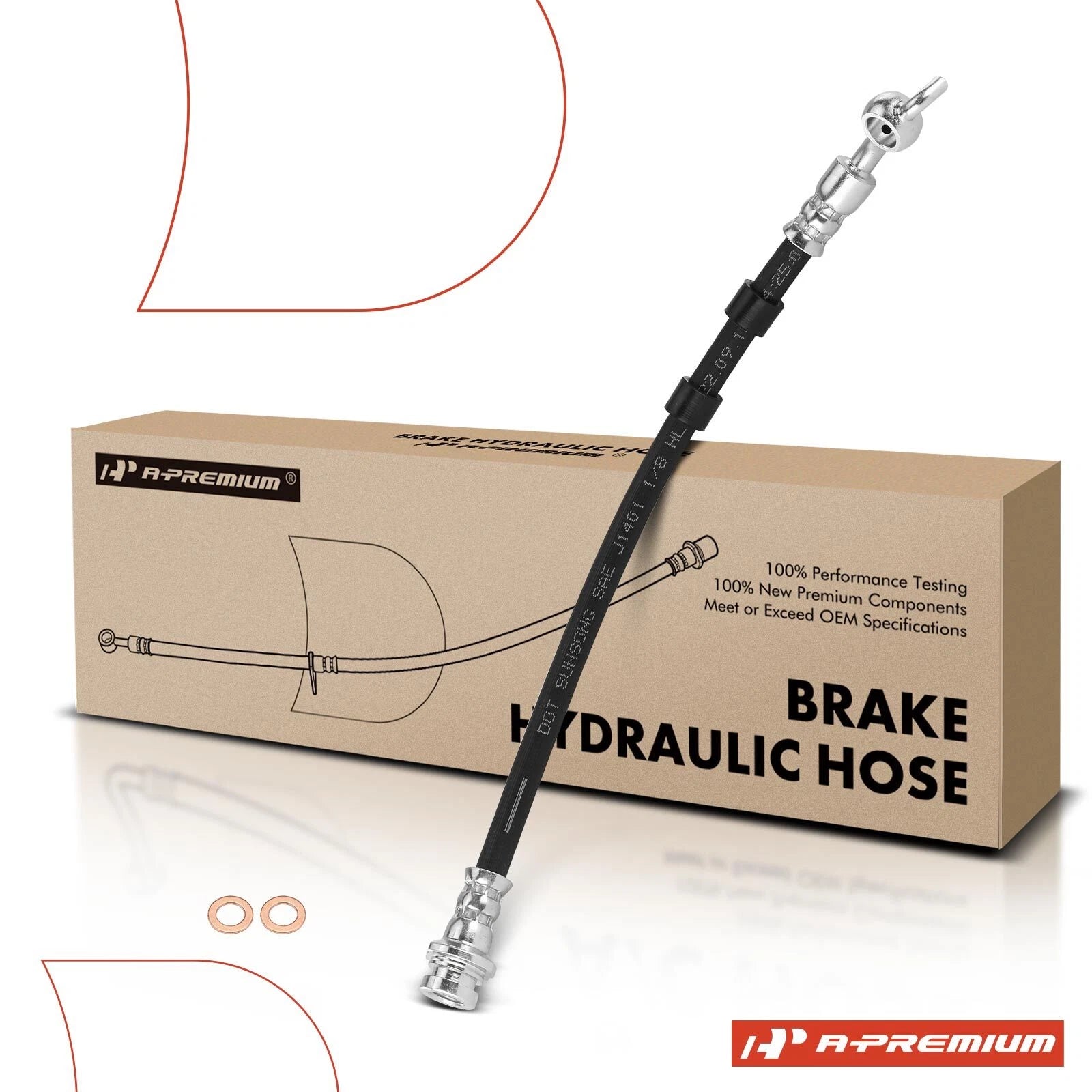 Rear Left Brake Hydraulic Hose for Nissan Quest (2004–2009)