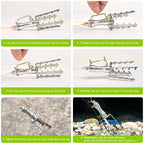 Fishing Lure Retriever Snag Clamp with 30m Rope
