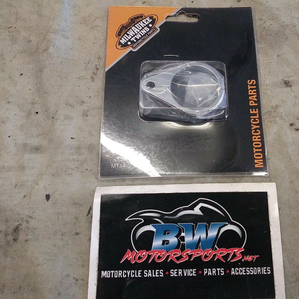 Throttle Cable Clamp for Milwaukee Twins (Chrome)