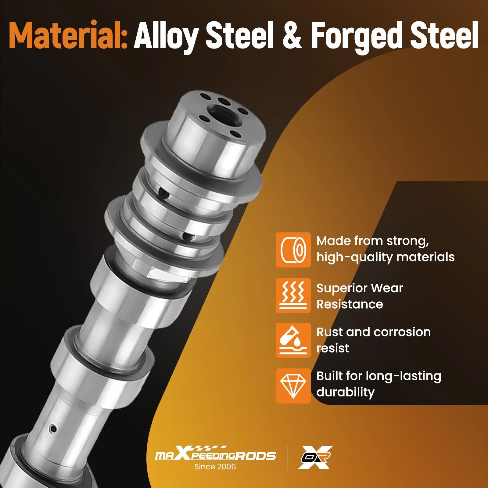Exhaust Camshaft for Hyundai Elantra, Kona & Kia Forte 2.0L (2017–2021) 24200-2E074