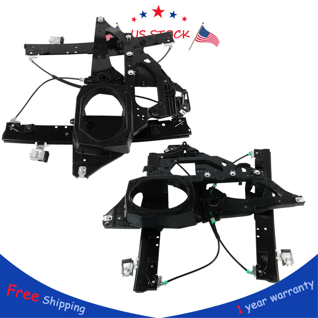 Window Regulator Pair for Ford Lincoln Navigator Expedition (2007–2017)
