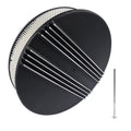 14" x 3" Half Finned Aluminum Air Cleaner for Universal Applications (RHD)