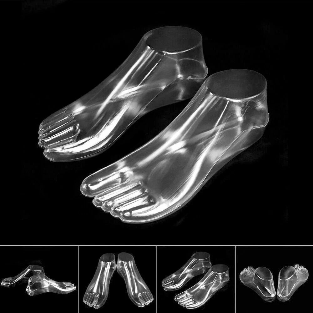Mannequin Feet for Female Shoe Display (22x9cm) - 1 Pair