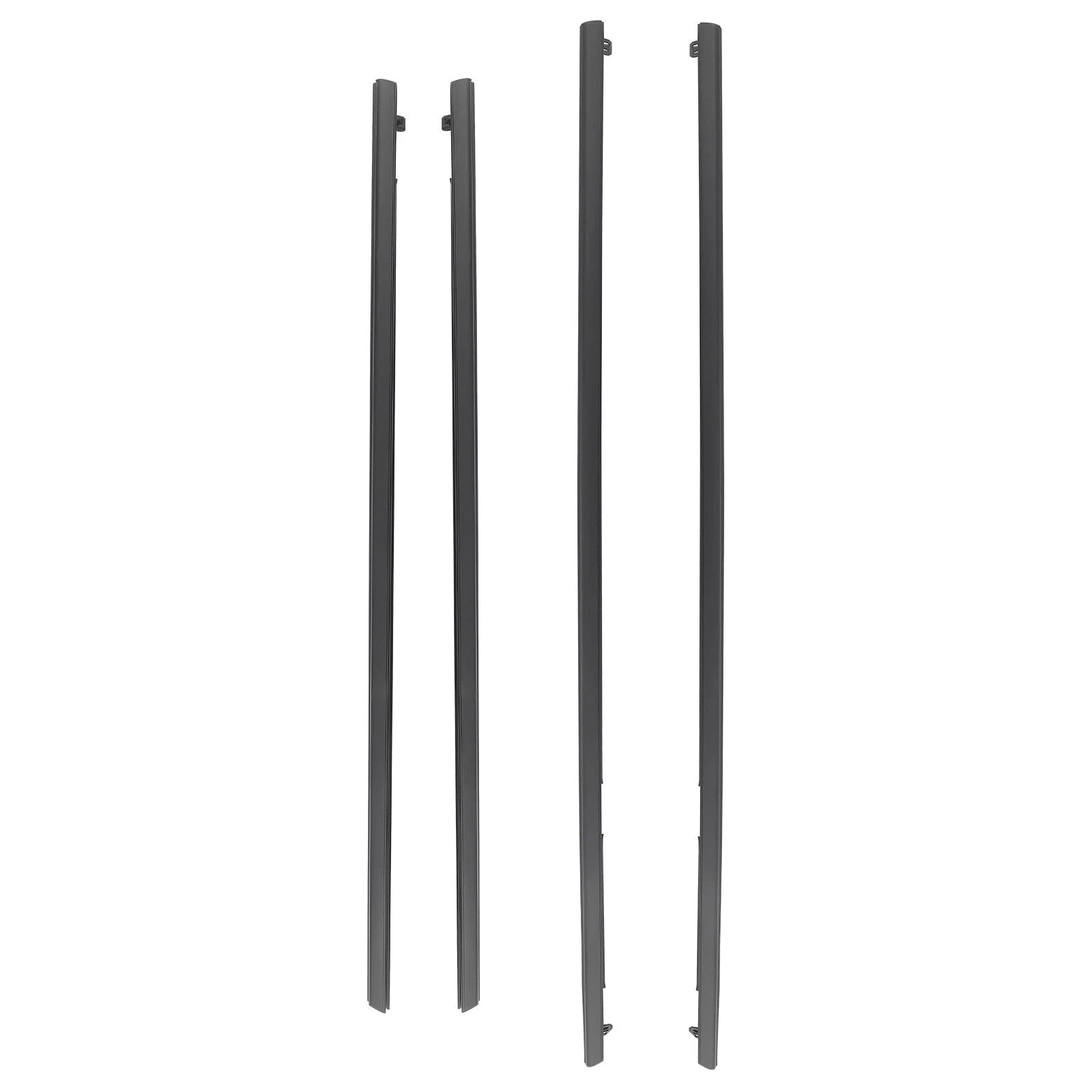 Set of 4 Door Window Reveal Molding Weatherstrip for Pontiac G8 (2008–2009)