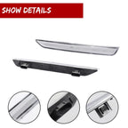 2X Clear Lens Rear Bumper Reflectors for Honda Odyssey (2011–2017)