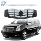 Complete Chrome Grille & Hood Trim Set for Cadillac Escalade ESV (2007–2014)