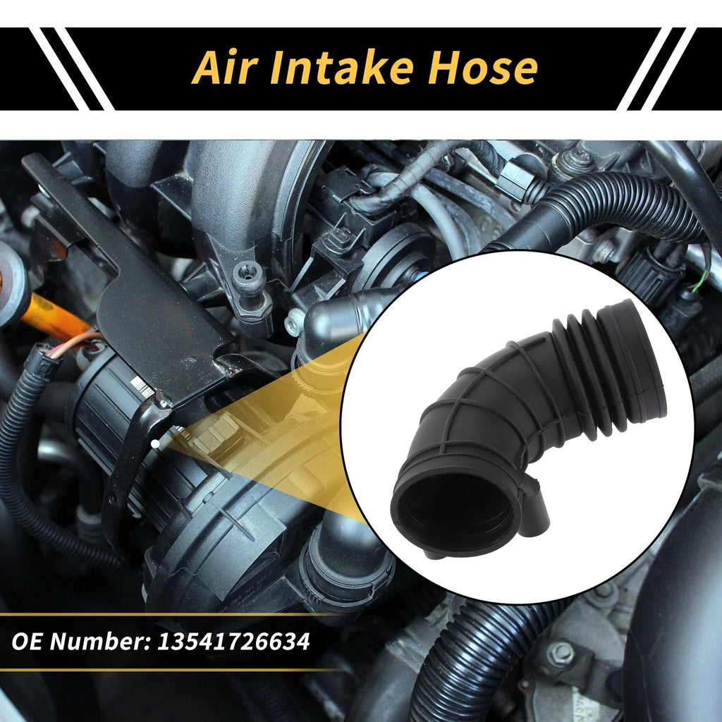 Air Intake Hose for BMW 5 (E34) 525 Rubber 1 Pc (1991-1996)
