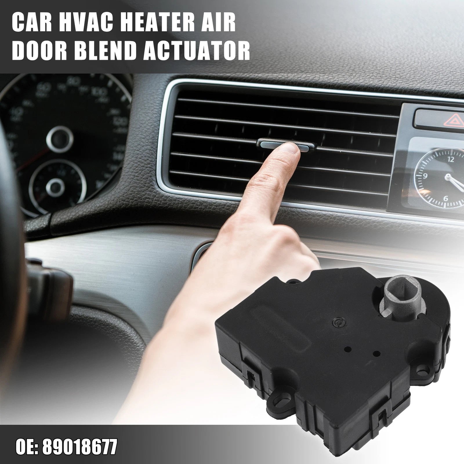 HVAC Heater Air Door Blend Actuator for Buick Rainier (2004–2007) No. 89018677