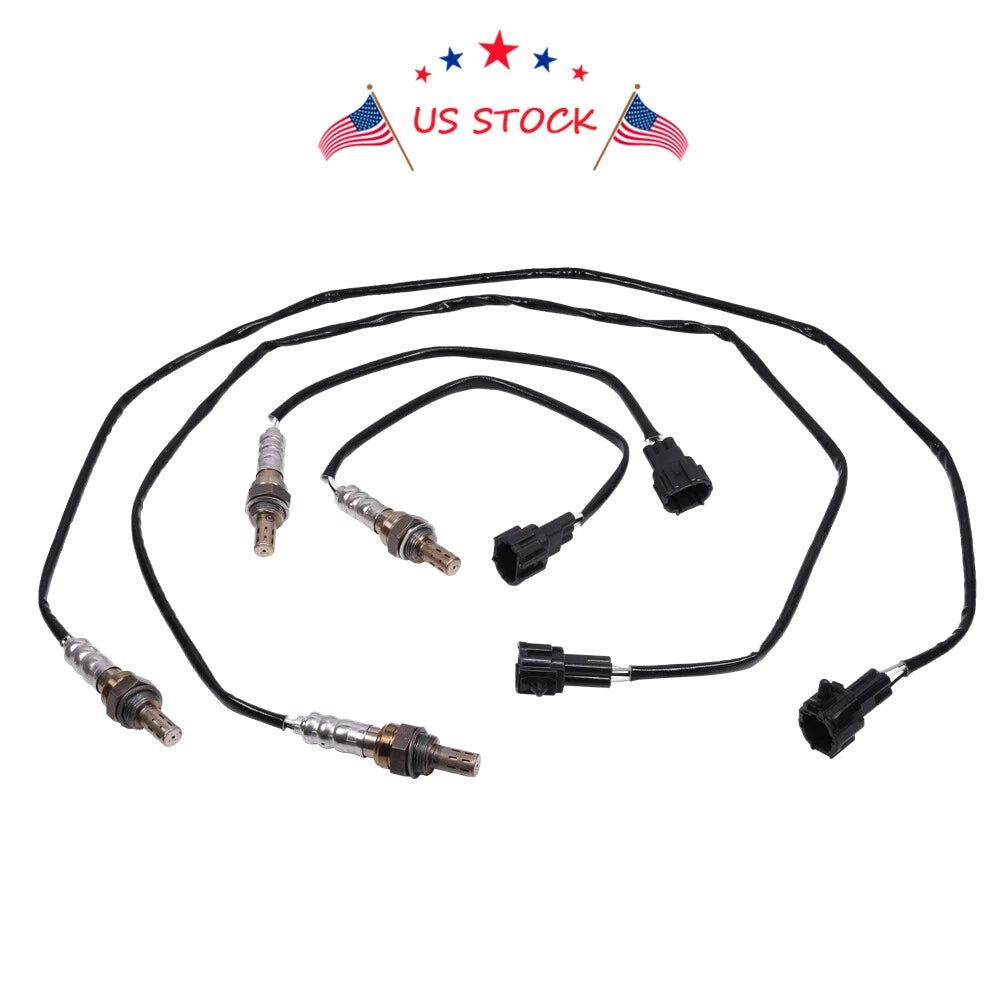 Set of 4 Oxygen Sensors for Nissan Frontier Xterra (2004)