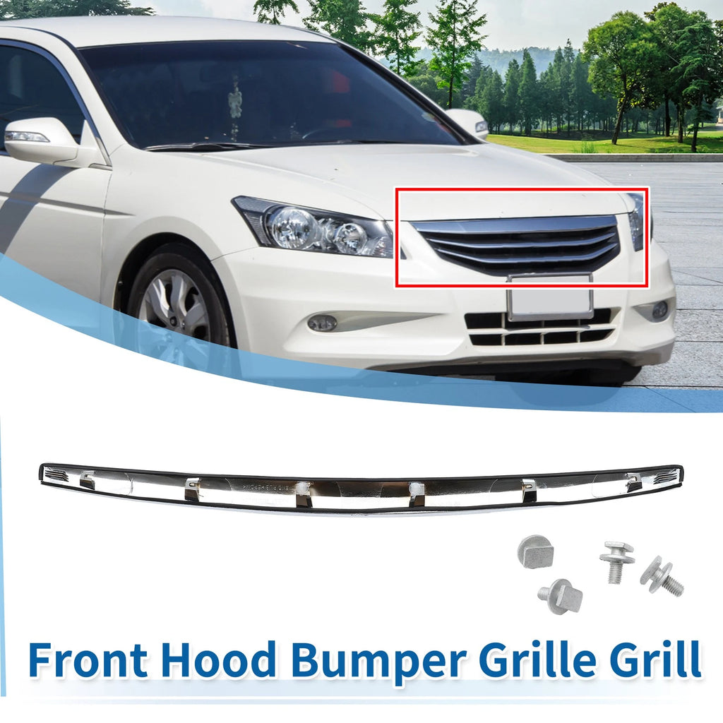 Front Lower Hood Bumper Grille for Nissan Sentra (2010–2012) Chrome 634149975020