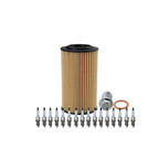 Wix Engine Oil Filter & Denso 16 Platinum TT Spark Plugs Kit for Mercedes C209 CLK55 AMG (2003–2006)