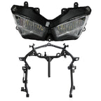 LED Headlight Lamp & Stay Fairing Bracket for Kawasaki Ninja 400 (2018–2024)