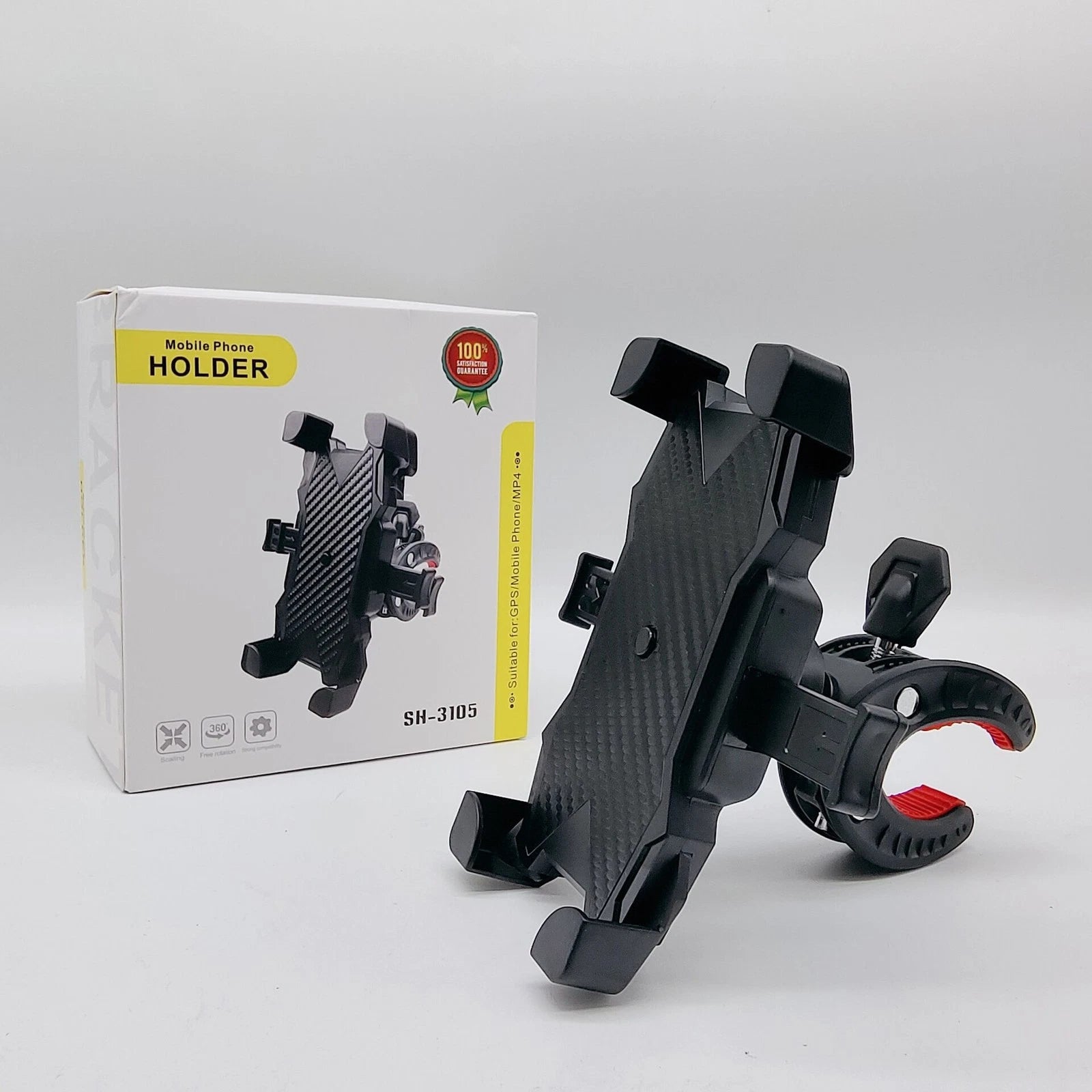 Universal Motorcycle Cell Phone GPS Holder for Handlebar