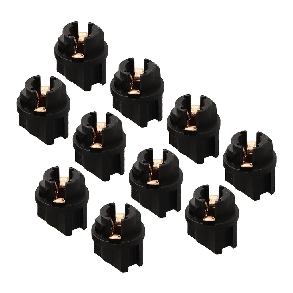 Bulb Holders for T5 Interior Light Lamp Holder (Black)