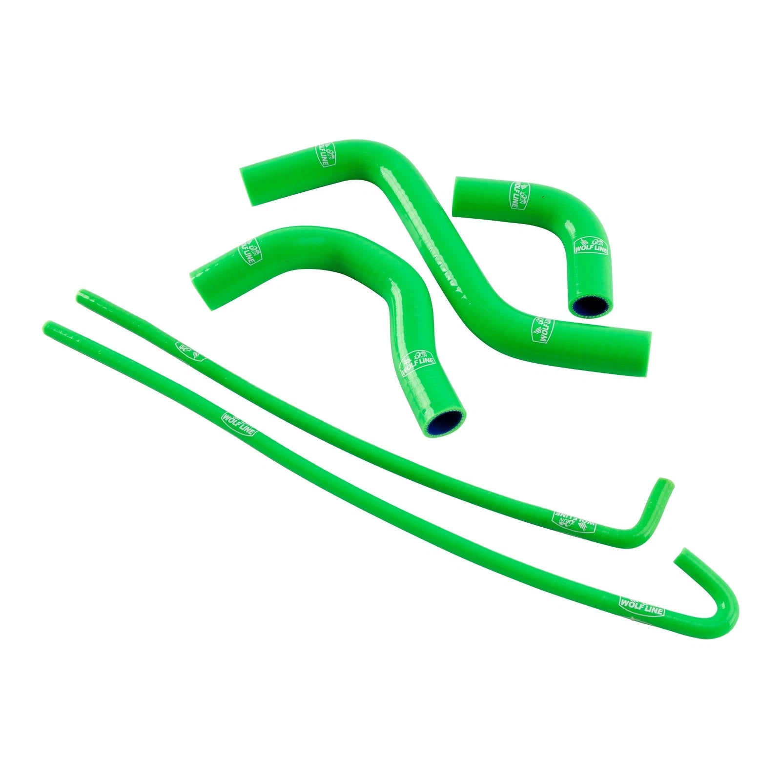 Silicone Radiator Coolant Hose Kit for Kawasaki Z900 Z900RS (2017–2026) Green