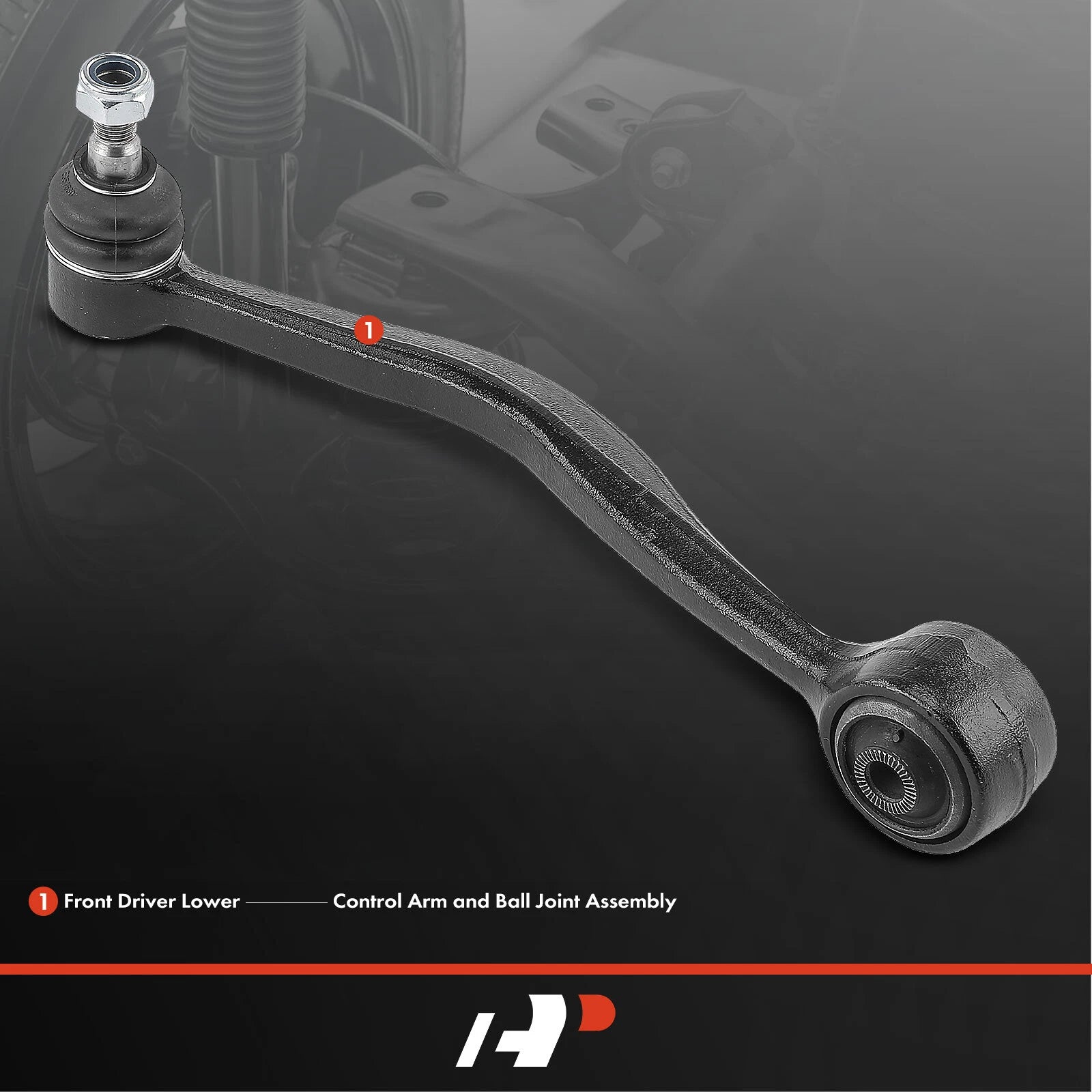 Front Left Lower Control Arm with Ball Joint for BMW E34 E39 (1988-2003)