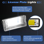 LED License Plate Light for BMW 3 Series Coupe (E46) 330 Ci (2000–2006) No. 51137113590