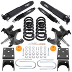 Front 4" + Rear 6" Drop Kit w/Shock for Chevy GMC C1500 (1988–1998)