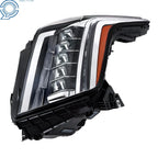 Headlight Assembly LH for Cadillac Escalade (2015–2020) LED Black Housing