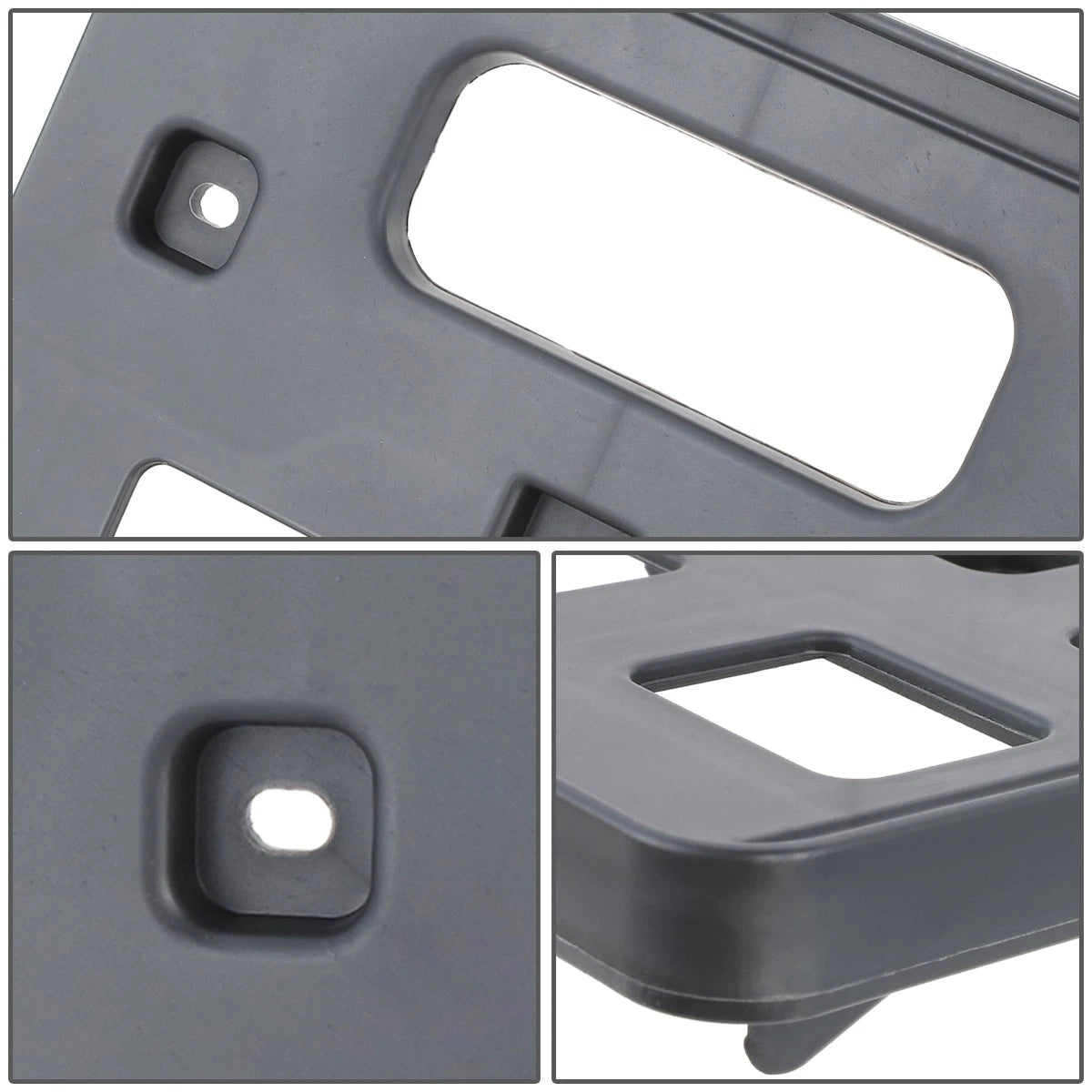 Front Bumper License Plate Holder Mounting Bracket for Honda Ridgeline (2017–2020)