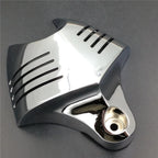 Chrome Twin Horn Cover Cowbell Kit for Harley Motorcycle (1992–2020)