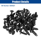 25pcs Bumper Cover Push Type Retainer Clips for Chrysler 200 (2011–2014) No. 6504521