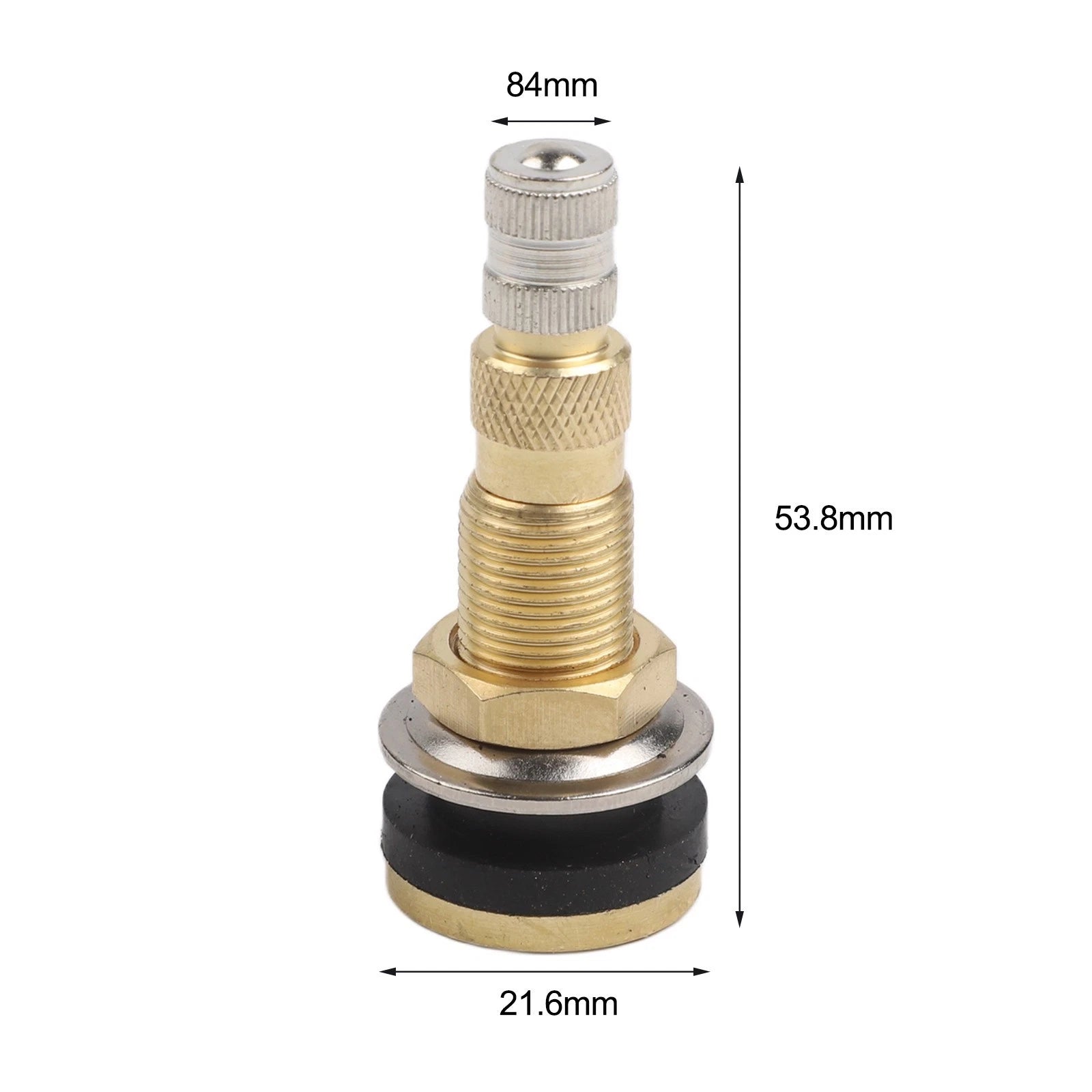 Heavy Duty Tubeless Tire Valve for Agricultural and Truck Use