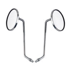 Pair M10 Mirrors for Honda XL350 XL500S CB500T XL185S XL100S XL125S CB650