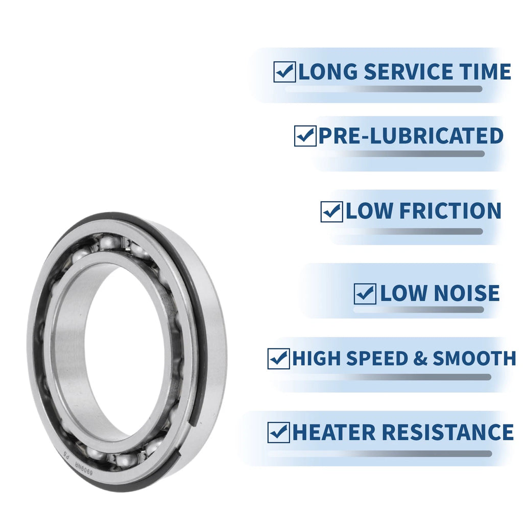 Deep Groove Ball Bearing 6909NR for Scooter Skateboard Wheel (P5)