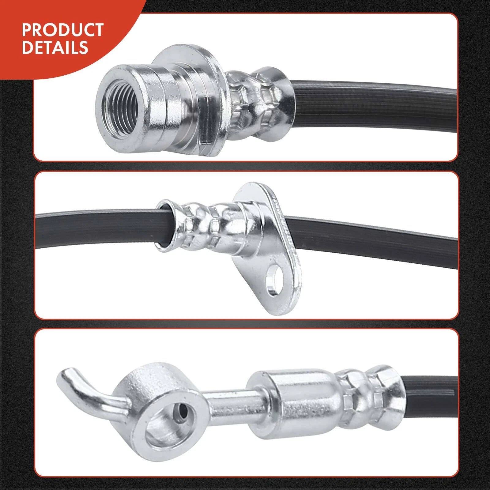 Front Left Brake Hydraulic Hose for Honda Accord (2015–2017)