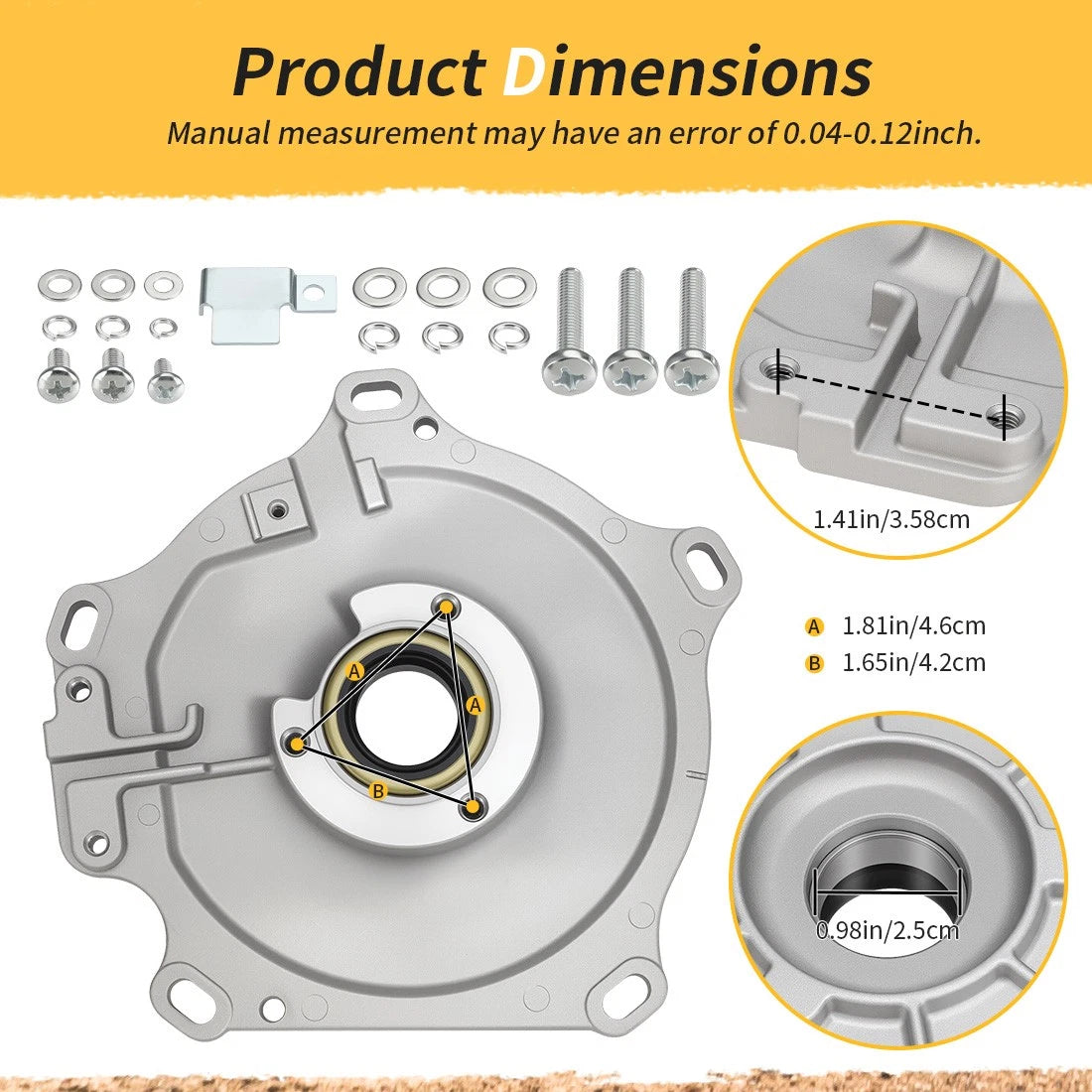 Stator Plate Cover for Polaris Magnum Trail Boss ATP Trail Blazer 330 (1995–2005)
