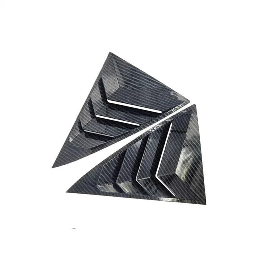 Carbon Fiber Rear Side Window Louver Trim Cover for Toyota Camry (2007-2011)