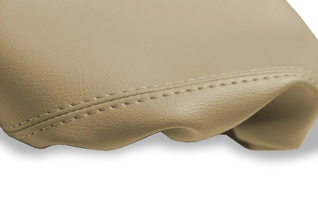 Leather Console Lid Pull Over Cover for Lexus ES300 (1997–2001) Beige