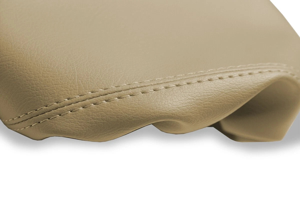 Leather Console Lid Pull Over Cover for Lexus ES300 (1997–2001) Beige