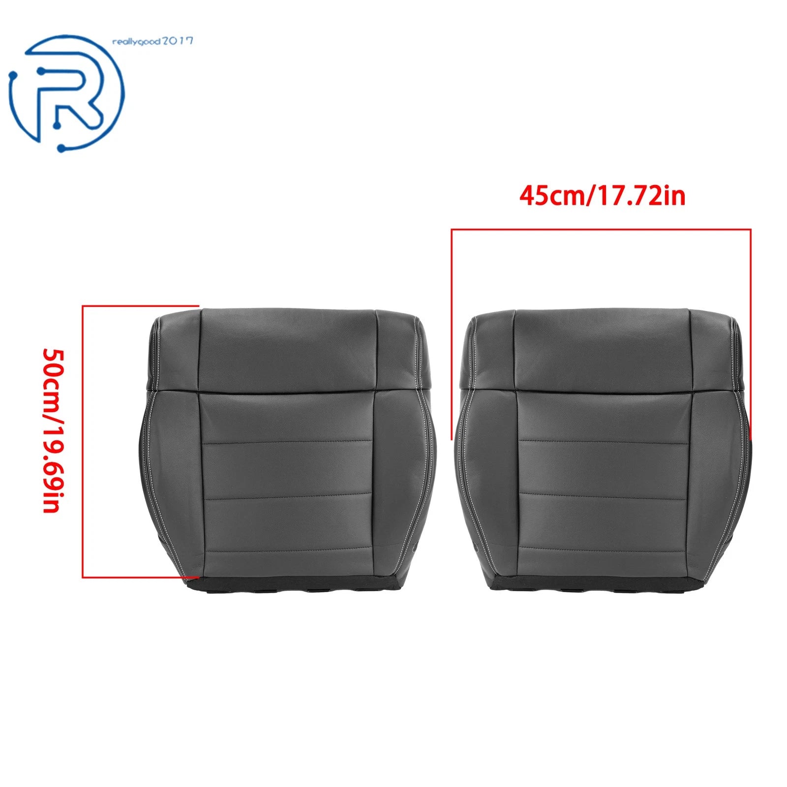 Leather Black Seat Covers for Jeep Wrangler (2007-2012)