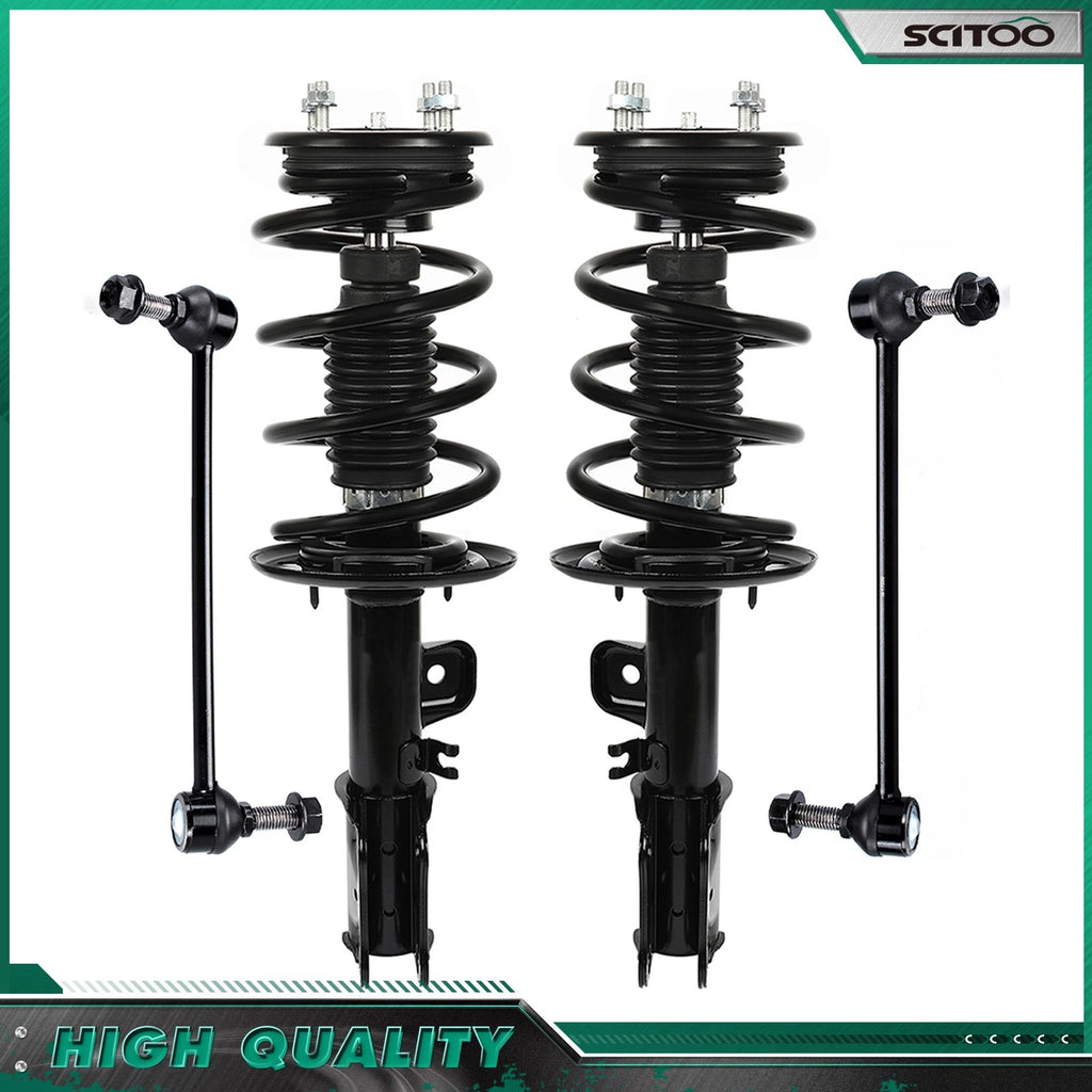 Front Struts Assembly & Sway Bar Links for Ford Taurus (2013–2018)