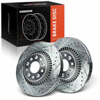 Front Side Drilled Brake Rotor for Ford Taurus Mercury Sable (2008–2009)