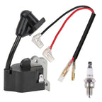 Ignition Coil Spark Plug for Husqvarna 324LX 324LDX 324RX 324HDA 55X (N/A)