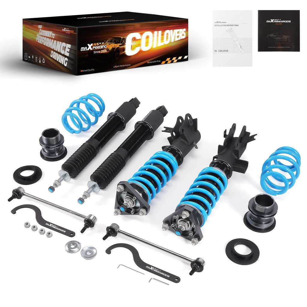MaXpeedingrods T6 Coilovers 24 Way Adjustable for Honda Civic FG FB (2012–2015)