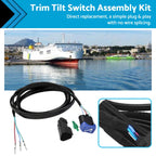 Trim Tilt Switch Assembly Kit for Johnson Evinrude Outboard (5006358)