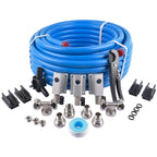 Compressed Air Line System Master Kit for 3/4" Tubing (100 Feet, 3 Outlets)
